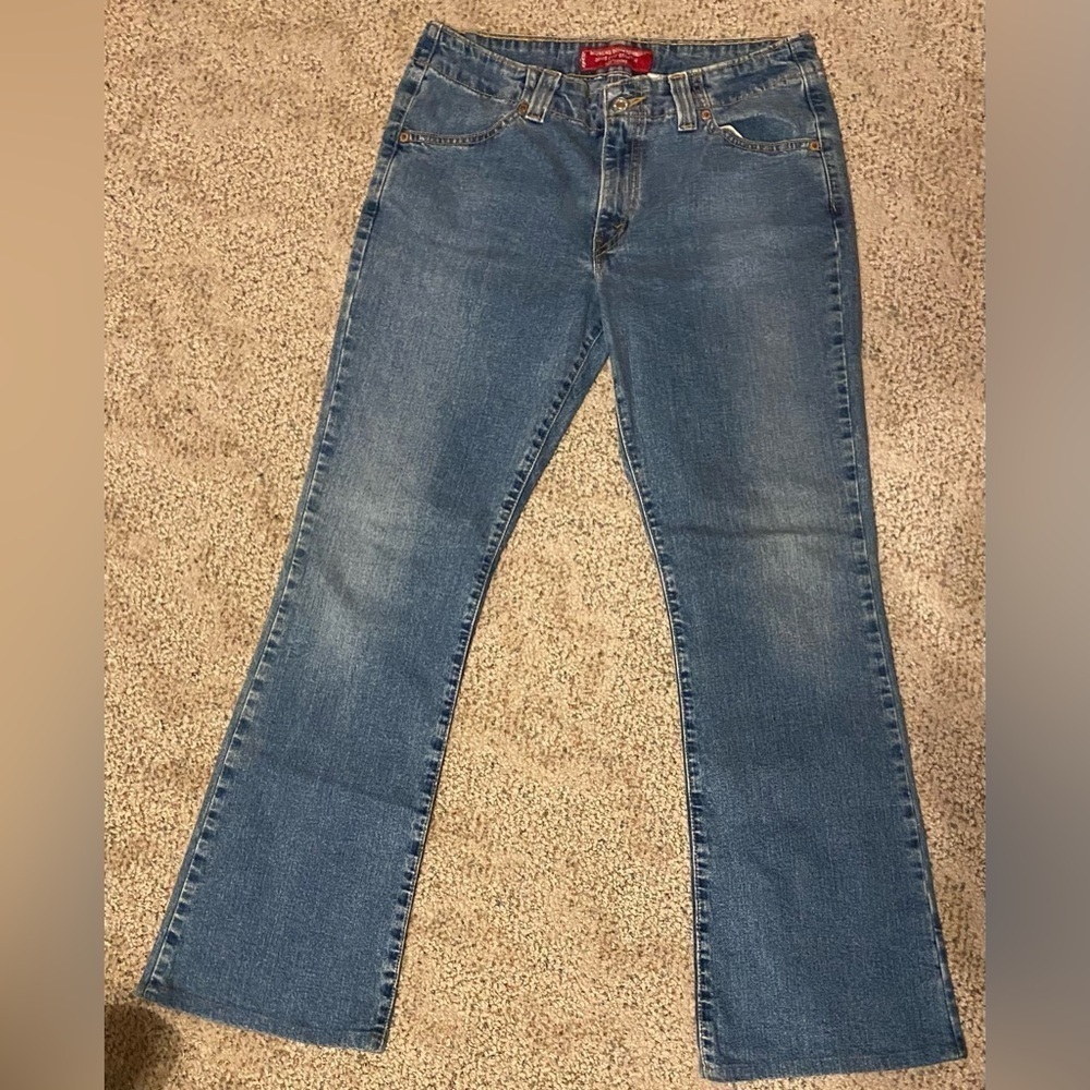 Levi’s 525 Womens Nouveau Downtowner Boot Cut Jeans Size 10